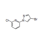 2-(4-Bromo-1-pyrazolyl)-6-chloropyridine