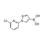 1-(6-Chloropyridin-2-yl)pyrazole-4-boronic Acid