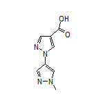 1’-Methyl-1’H-[1,4’-bipyrazole]-4-carboxylic Acid