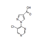 1-(5-Chloropyrimidin-4-yl)-1H-pyrazole-4-carboxylic Acid