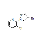 2-(4-Bromo-1-pyrazolyl)-3-chloropyridine