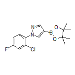 1-(2-Chloro-4-fluorophenyl)pyrazole-4-boronic Acid Pinacol Ester
