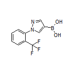 1-[2-(Trifluoromethyl)phenyl]pyrazole-4-boronic Acid
