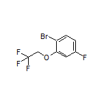 1-Bromo-4-fluoro-2-(2,2,2-trifluoroethoxy)benzene