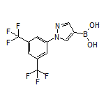 1-[3,5-Bis(trifluoromethyl)phenyl]pyrazole-4-boronic Acid
