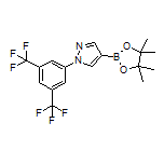 1-[3,5-Bis(trifluoromethyl)phenyl]pyrazole-4-boronic Acid Pinacol Ester