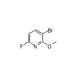 3-Bromo-6-fluoro-2-methoxypyridine