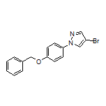1-[4-(Benzyloxy)phenyl]-4-bromopyrazole