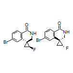 (1R,2S)-rel-6’-Bromo-2-fluoro-2’,3’-dihydro-1’H-spiro[cyclopropane-1,4’-isoquinolin]-1’-one