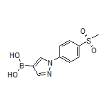 1-[4-(Methylsulfonyl)phenyl]pyrazole-4-boronic Acid