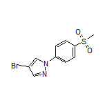 4-Bromo-1-[4-(methylsulfonyl)phenyl]pyrazole