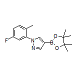 1-(5-Fluoro-2-methylphenyl)pyrazole-4-boronic Acid Pinacol Ester