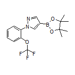1-[2-(Trifluoromethoxy)phenyl]pyrazole-4-boronic Acid Pinacol Ester