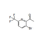 1-[3-Bromo-6-(trifluoromethyl)pyridin-2-yl]ethanone