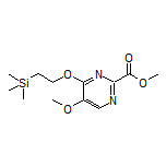 Methyl 5-Methoxy-4-[2-(trimethylsilyl)ethoxy]pyrimidine-2-carboxylate