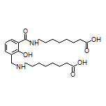 8-[3-[[(7-Carboxyheptyl)amino]methyl]-2-hydroxybenzamido]octanoic Acid