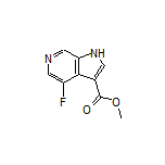 Methyl 4-Fluoro-6-azaindole-3-carboxylate