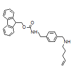 N-[4-[2-(Fmoc-amino)ethyl]benzyl]pent-4-en-1-amine
