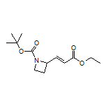 Ethyl (E)-3-(1-Boc-azetidin-2-yl)acrylate