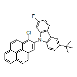 6-(tert-Butyl)-9-(1-chloropyren-2-yl)-2-fluoro-9H-carbazole