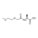 (S)-2-[2-(2-Methoxyethoxy)acetamido]propanoic Acid