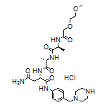 (S)-2-[(9S,12S)-9,12-Dimethyl-7,10-dioxo-2,5-dioxa-8,11-diazatridecanamido]-N1-[4-(piperazin-1-ylmethyl)phenyl]succinamide Hydrochloride