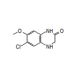 6-Chloro-7-methoxy-3,4-dihydroquinoxalin-2(1H)-one