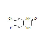 7-Chloro-6-fluoro-3,4-dihydroquinoxalin-2(1H)-one