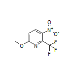 6-Methoxy-3-nitro-2-(trifluoromethyl)pyridine