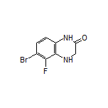 6-Bromo-5-fluoro-3,4-dihydroquinoxalin-2(1H)-one