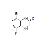 8-Bromo-5-fluoro-3,4-dihydroquinoxalin-2(1H)-one