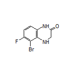 5-Bromo-6-fluoro-3,4-dihydroquinoxalin-2(1H)-one