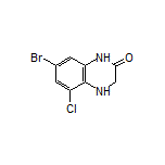 7-Bromo-5-chloro-3,4-dihydroquinoxalin-2(1H)-one