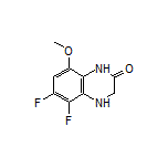 5,6-Difluoro-8-methoxy-3,4-dihydroquinoxalin-2(1H)-one