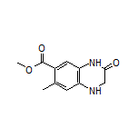 Methyl 7-Methyl-3-oxo-1,2,3,4-tetrahydroquinoxaline-6-carboxylate