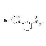 4-Bromo-1-(3-nitrophenyl)pyrazole