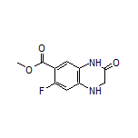 Methyl 7-Fluoro-3-oxo-1,2,3,4-tetrahydroquinoxaline-6-carboxylate