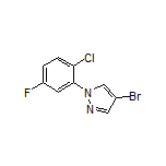 4-Bromo-1-(2-chloro-5-fluorophenyl)pyrazole