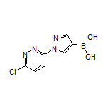 1-(6-Chloro-3-pyridazinyl)pyrazole-4-boronic Acid
