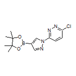 1-(6-Chloro-3-pyridazinyl)pyrazole-4-boronic Acid Pinacol Ester