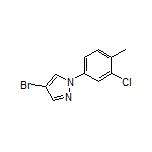 4-Bromo-1-(3-chloro-4-methylphenyl)pyrazole
