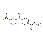 (1-Boc-4-piperidyl)[3-(trifluoromethyl)phenyl]methanone