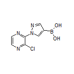 1-(3-Chloro-2-pyrazinyl)pyrazole-4-boronic Acid