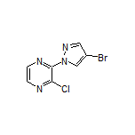 2-(4-Bromo-1-pyrazolyl)-3-chloropyrazine