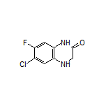 6-Chloro-7-fluoro-3,4-dihydroquinoxalin-2(1H)-one