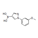 1-(3-Methoxyphenyl)pyrazole-4-boronic Acid