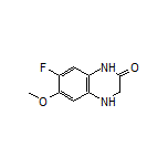 7-Fluoro-6-methoxy-3,4-dihydroquinoxalin-2(1H)-one