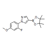 1-(2-Fluoro-4-methoxyphenyl)pyrazole-4-boronic Acid Pinacol Ester