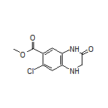 Methyl 7-Chloro-3-oxo-1,2,3,4-tetrahydroquinoxaline-6-carboxylate