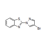 2-(4-Bromo-1-pyrazolyl)benzothiazole